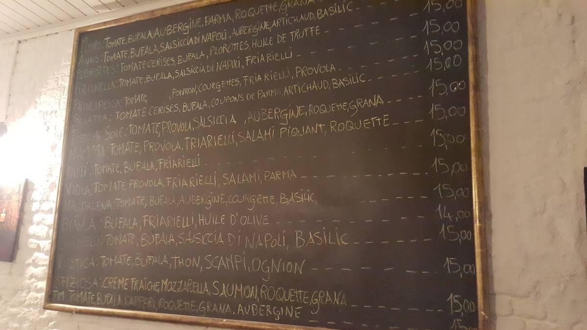 Menu Pizzeria Posto Al Sole-10