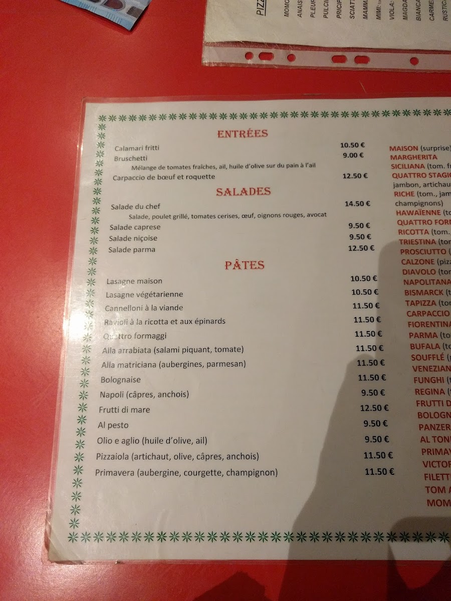 Menu Pizzeria Posto Al Sole-8